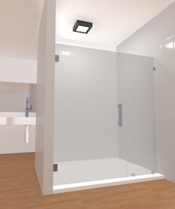 Inline Frameless Glass Shower Layout 02