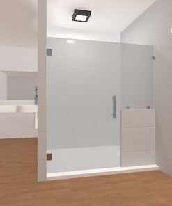 Inline Frameless Glass Shower Layout 03