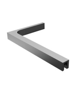 L Brace For Fixed Glass Panels - Left