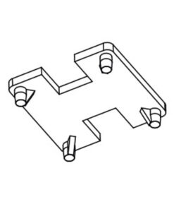 Aus 50×50 – Top Plate – 2 Way