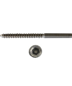 LAG Screw 115mm x M12 thread With Hex Drive