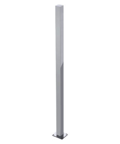 Square Post 50x50mm Heavy Duty With Base Plate 1300mm