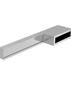 Solo Offset 50x10mm Extended Wall Plate