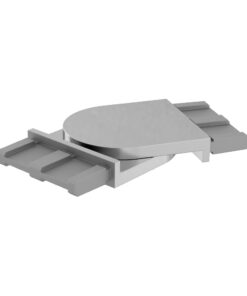 Solo Offset 50x10mm Handrail Horizontal Joiner – Adjustable