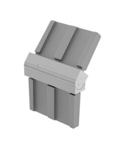 Solo Offset 50x10mm Handrail Vertical Joiner – Adjustable