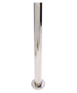 Modular 50mm(D) Round Base Plated Post 1000mm