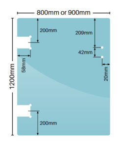 12mm Polaris Wall/Post Gate Panel
