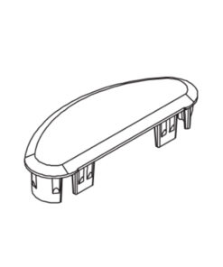 Australis 50 Oval Handrail End Cap