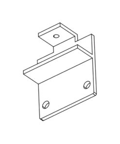 Australis 50 Series Offset Handrail Wall Plate