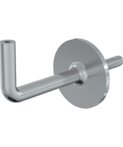 Modular 50mm Round Wall Rail Support
