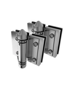 Master Range Glass To Glass 180-Degree Hinge Set