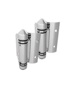 Master Range Glass To Round Post Hinge Set (Pair)